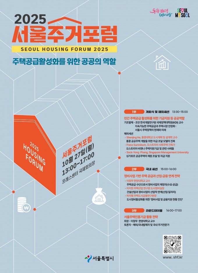 (붙임)2025서울주거포럼 포스터
